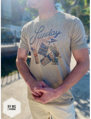 T-SHIRT BOB NO EXCESS BY MG L'HOMME.
