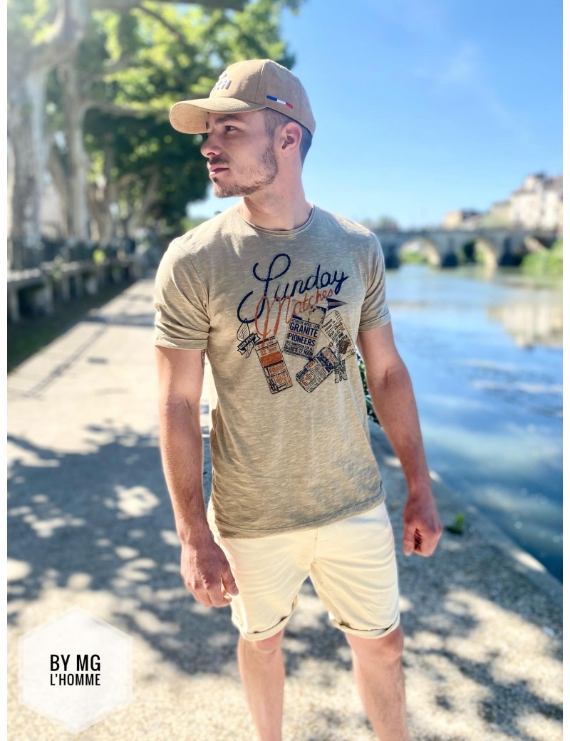T-SHIRT BOB NO EXCESS BY MG L'HOMME.