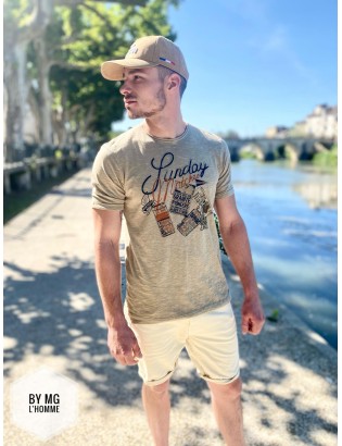 T-SHIRT BOB NO EXCESS BY MG L'HOMME.