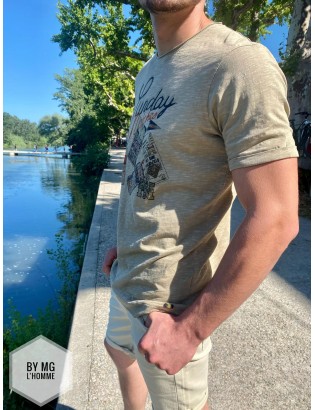 T-SHIRT BOB NO EXCESS BY MG L'HOMME.