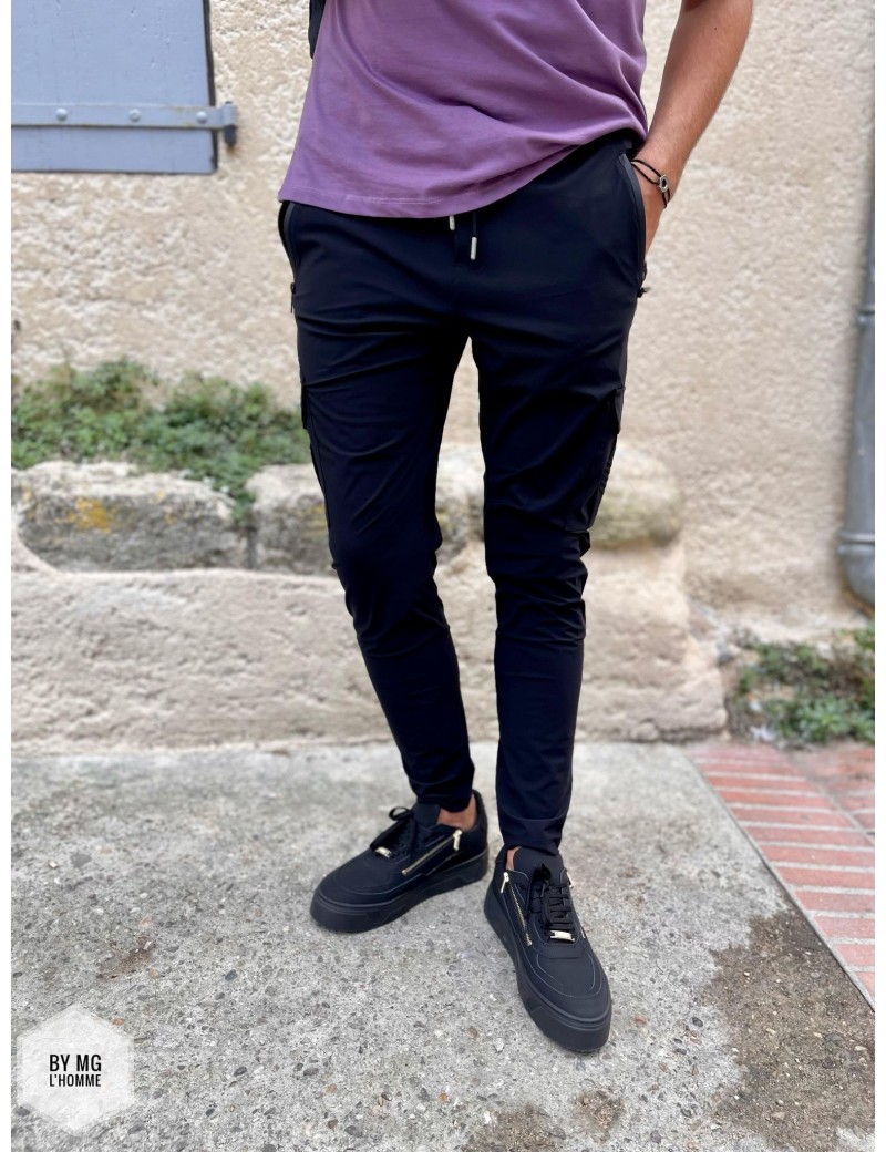 Pantalon Dan Battle noir HBT