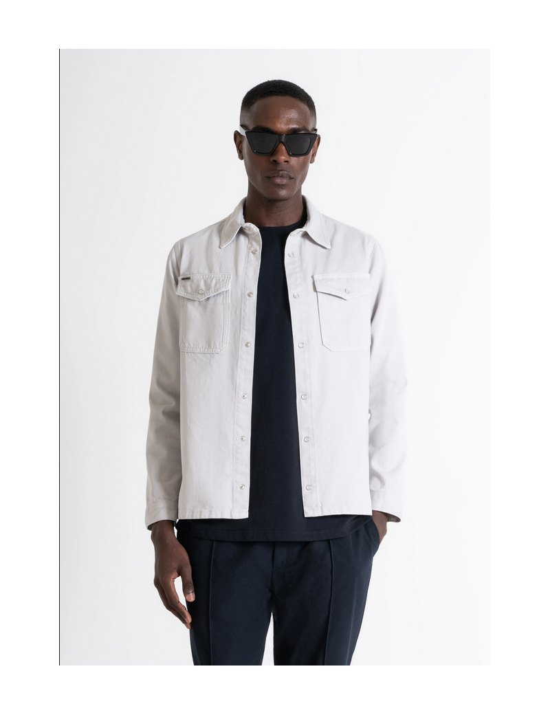 CHEMISE REGULAR FIT EN DENIM AVEC POCHES Ice Antony Morato
