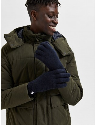 Gants côtelés Selected